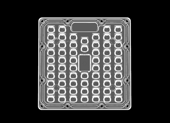 IP66 делают Multi формы водостойким приведенные объектива 50W симметричные