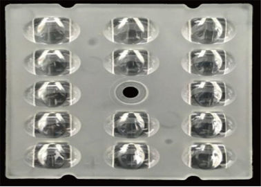 Ультра широкий массив 14 объектива СИД распределения света в 1 типе 5 для паркуя освещения