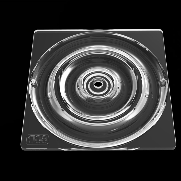 SMD 2835 PC 60 Degree 2 Ring LED Street Light Lens с отличным распределением света