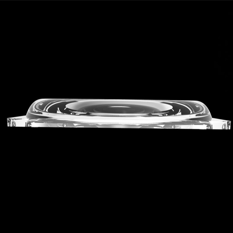 SMD 2835 PC 60 Degree 2 Ring LED Street Light Lens с отличным распределением света