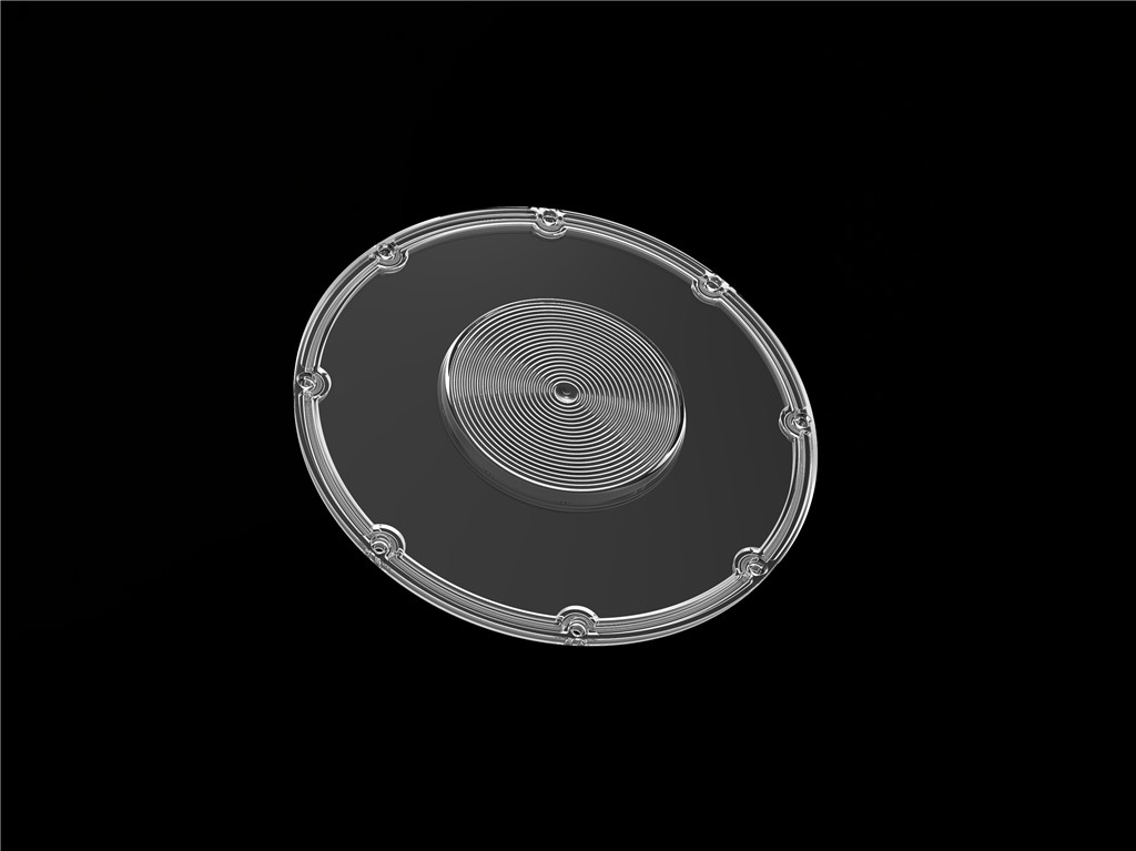 Spark- AC Type Φ206mm 120 градусов Пластиковый НЛО Highbay Led Lens 3030 Высокая мощность