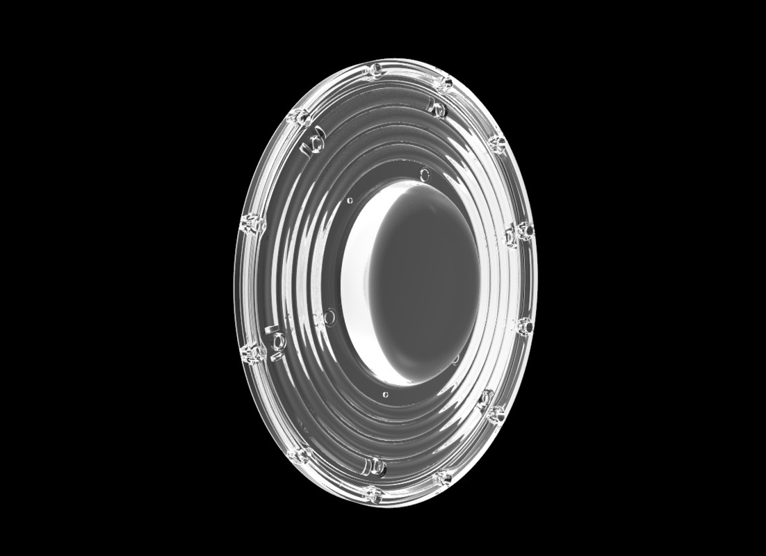 200W φ265mm SMD3030 PC Led UFO Bay Light с углом луча 90 градусов Уровень защиты IP66