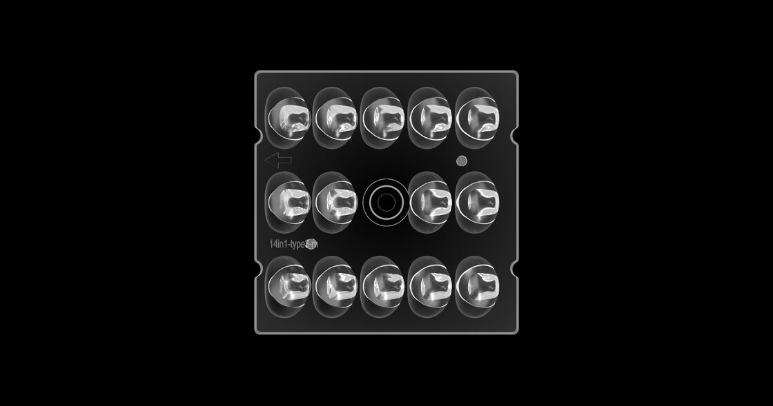 Тип 3 пластмасса/силикон материалов объектива наборов Ретрофит уличного света СИД корабля общие