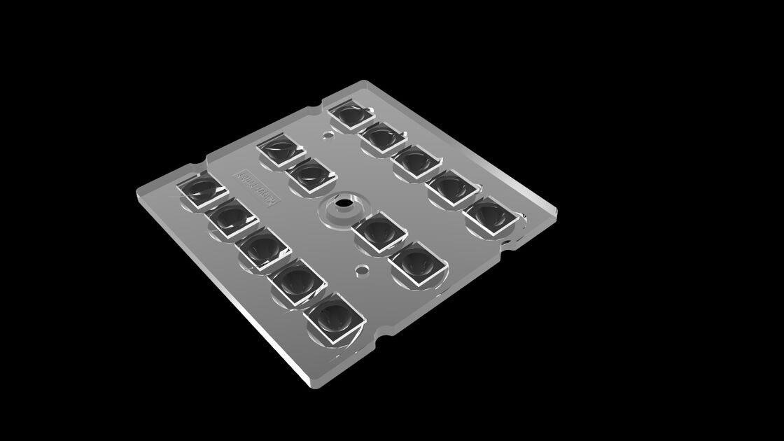 Ультра широкий массив 14 объектива СИД распределения света в 1 типе 5 для паркуя освещения