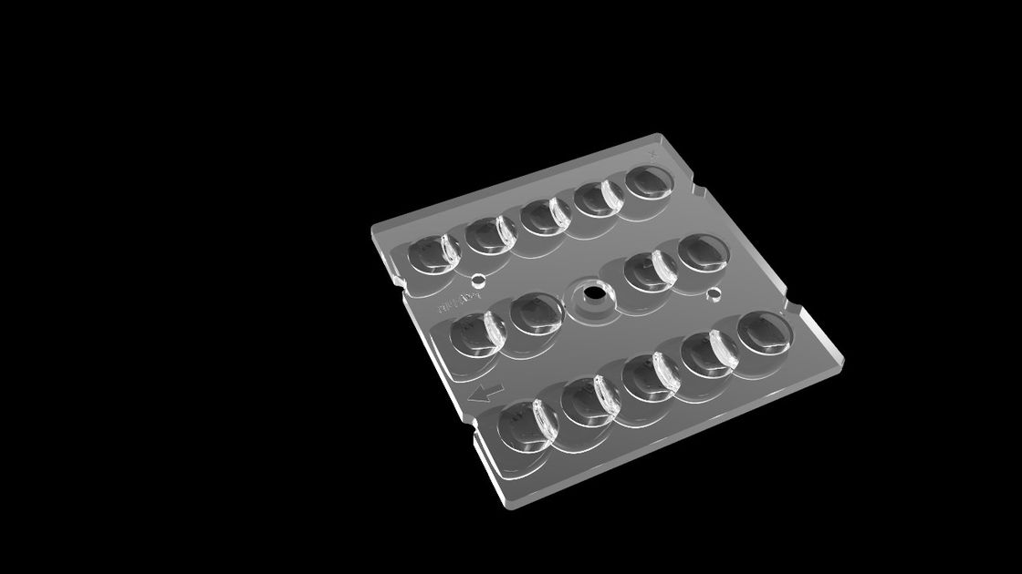 Объектив 14 СИД квадрата PHILIPS SMD3030 в 1, наблюдает защищая объектив СИД SMD для уличного освещения СИД